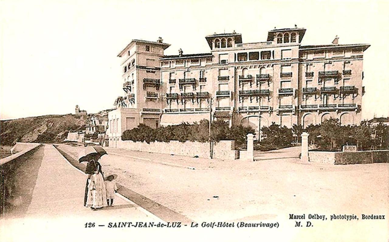 T2 A Pied De Plage Sur Ancien Hotel Chic, Samedi A Samedi San Juan de Luz Exterior foto